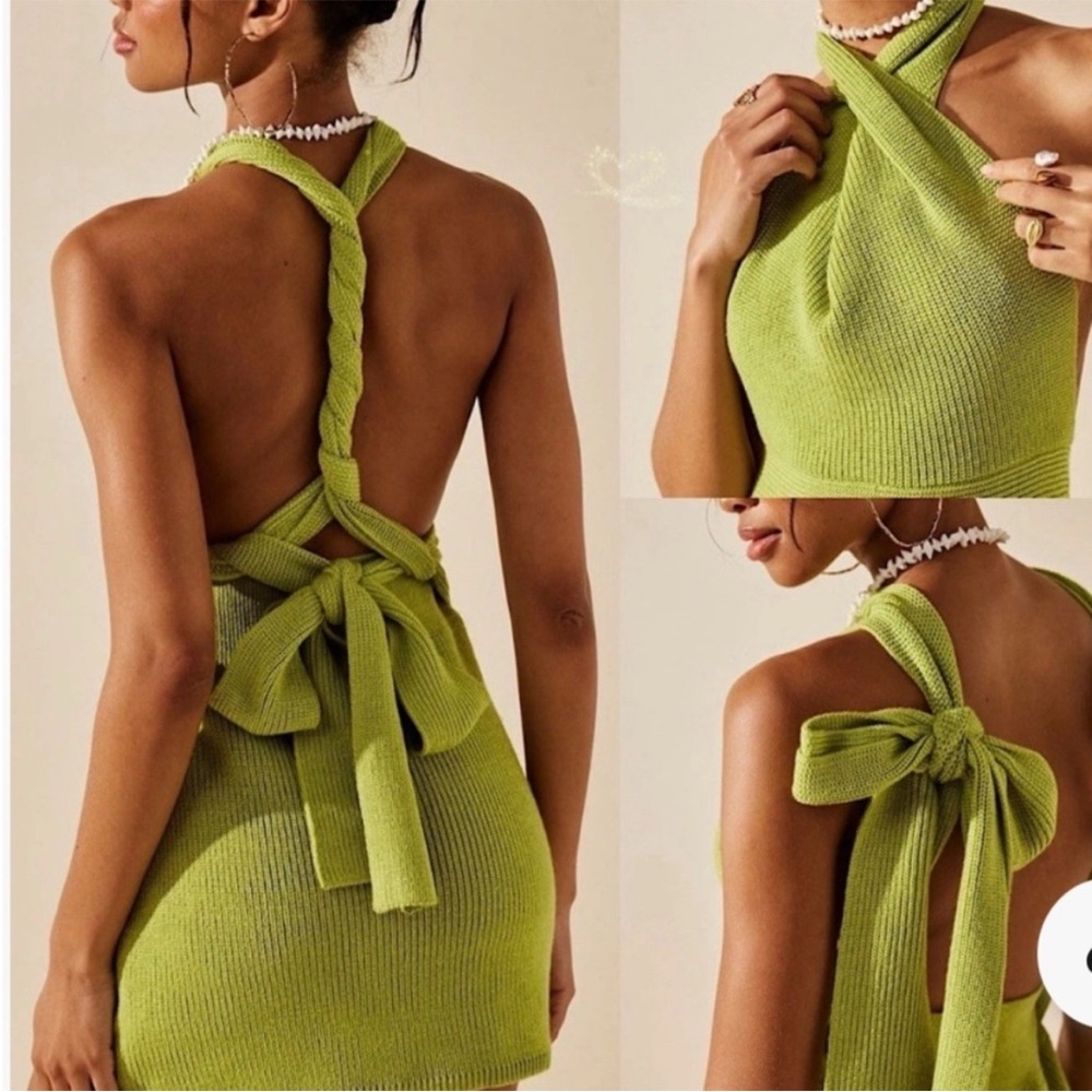 Free People Golden Orchid Convertible Backless Dress